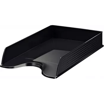 LEITZ Esselte Fusion A4 dokumentu paplāte, melna, 10 gab. iepakojumā (623692)