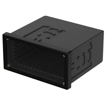 Bopla NGS 9408 UNINORM iespraudžamais korpuss, 96 x 48 x 85 mm, melns RAL 9005 17940801.MT1
