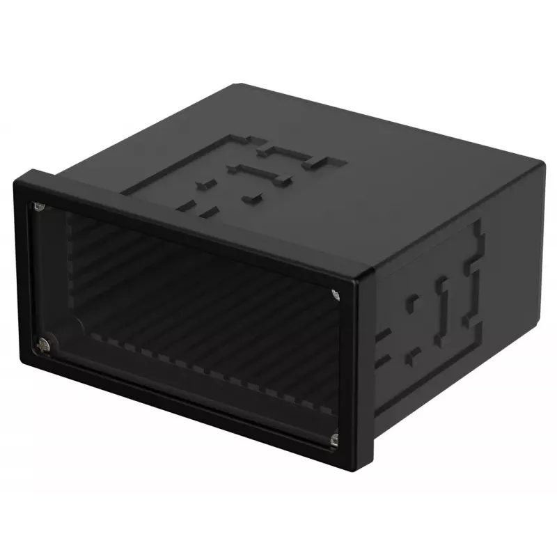 Bopla NGS 9408 UNINORM iespraudžamais korpuss, 96 x 48 x 85 mm, melns RAL 9005 17940801.MT1