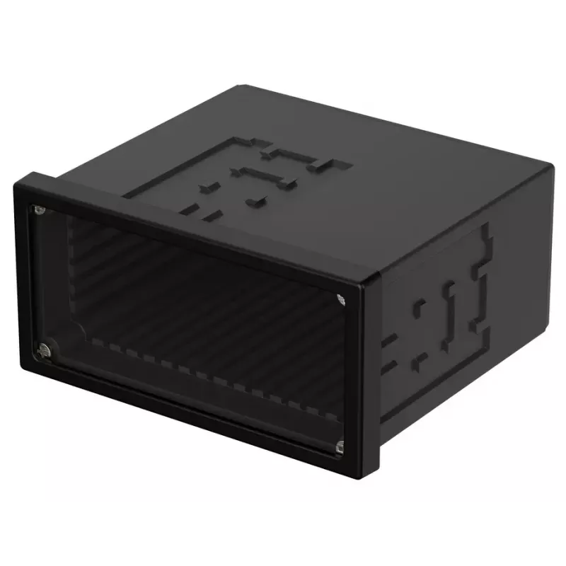 Bopla NGS 9408 UNINORM iespraudžamais korpuss, 96 x 48 x 85 mm, melns RAL 9005 17940801.MT1