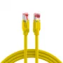 EFB Elektronik Cat.5e S/UTP PUR kabeļu savienotājkabelis ar RJ45, 7,5m, dzeltens K8032.7,5