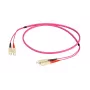 EFB Elektronik Duplex Jumper SC-SC 50/125µ OM4 LSZH Erika Violet plakanais dvīņu 3x5mm 7.5m O0318FT.7,5