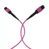 EFB Elektronik MTP-F/MTP-F 48 šķiedru matricas savienojuma kabelis OM4, LSZH Erika Violet, Code A, 25m MTPF48MTPFOM4-25-A