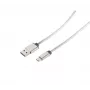 Exertis Connect 39910214 USB-C uz USB-A kabelis, 1 m, USB 3.2 Gen 1, sudraba