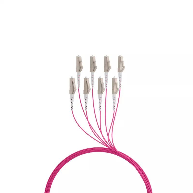EFB Elektronik U-DQ ZN BH OM4 8G 1x8 LC-LC 10m Dca LSZH maģistrālais kabelis O8322S10OM4