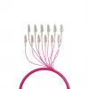 EFB Elektronik OM4 12-šķiedru MTP/MPO maģistrālais kabelis LC-LC 130m Dca LSZH O8342S130OM4