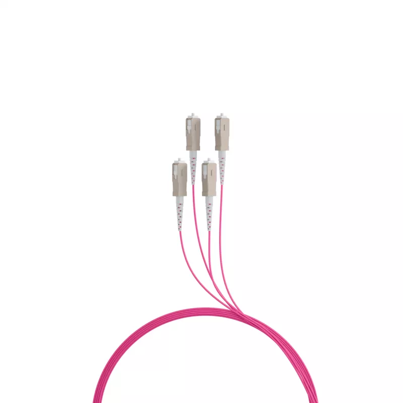 EFB Elektronik maģistrālais kabelis U-DQ ZN BH OM4 4G 1x4 SC-SC 90m Dca LSZH - 90 m O8301S90OM4