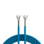 INFRALAN Cat.6A 500 MHz U/UTP 4-pāru instalācijas kabelis, AWG23, CPR B2ca, RAL5015 zils, 305m 99960.305-CPR