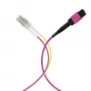 EFB Elektronik MPOF08LCOM4-10 MPO-PLUS (F) uz LC maģistrālais kabelis, OM4, 8 šķiedras, Type B, LSZH, Erika-violet, 10 m