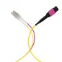 EFB Elektronik MPOF12LCOM4-5 MPO-PLUS (F) uz LC Duplex maģistrālais kabelis, OM4, 12 šķiedras, Type B, LSZH, Erika Violet, 5 m