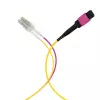 EFB Elektronik MPOF12LCOM4-5 MPO-PLUS (F) uz LC Duplex maģistrālais kabelis, OM4, 12 šķiedras, Type B, LSZH, Erika Violet, 5 m