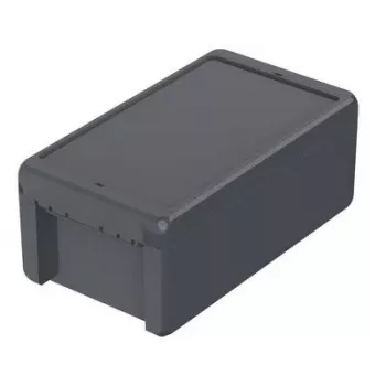 BOPLA Euromas II sienas montāžas korpuss, polikarbonāts, grafīta pelēks RAL 7024, 125 x 231 x 90 mm, IP65, IK08 96015234