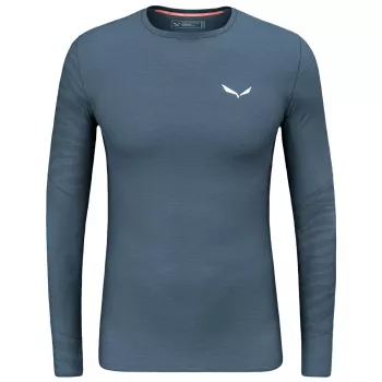Salewa Cristallo Warm AMR termoveļas krekls ar garām piedurknēm - Dark Denim, L
