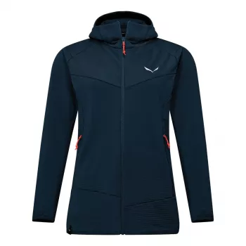 SALEWA Puez Altavia sieviešu pilnā rāvējslēdzēja kapuce Navy Blazer XL