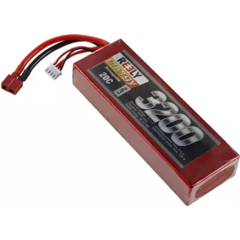 Reely LiPo akumulatoru komplekts 11.1V 3200mAh 3S cietajā korpusā ar T-Plug RE-7851477