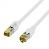 EFB-Elektronik Cat.6A S/FTP LSZH tīkla kabelis, RJ45, balts, 0,25 m K8560WS.0,25