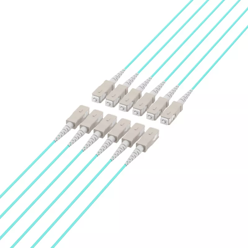 EFB Elektronik maģistrālais kabelis U-DQ ZN BH OM3 12G 1x12 SC-SC 30m Dca LSZH O8341S30OM3