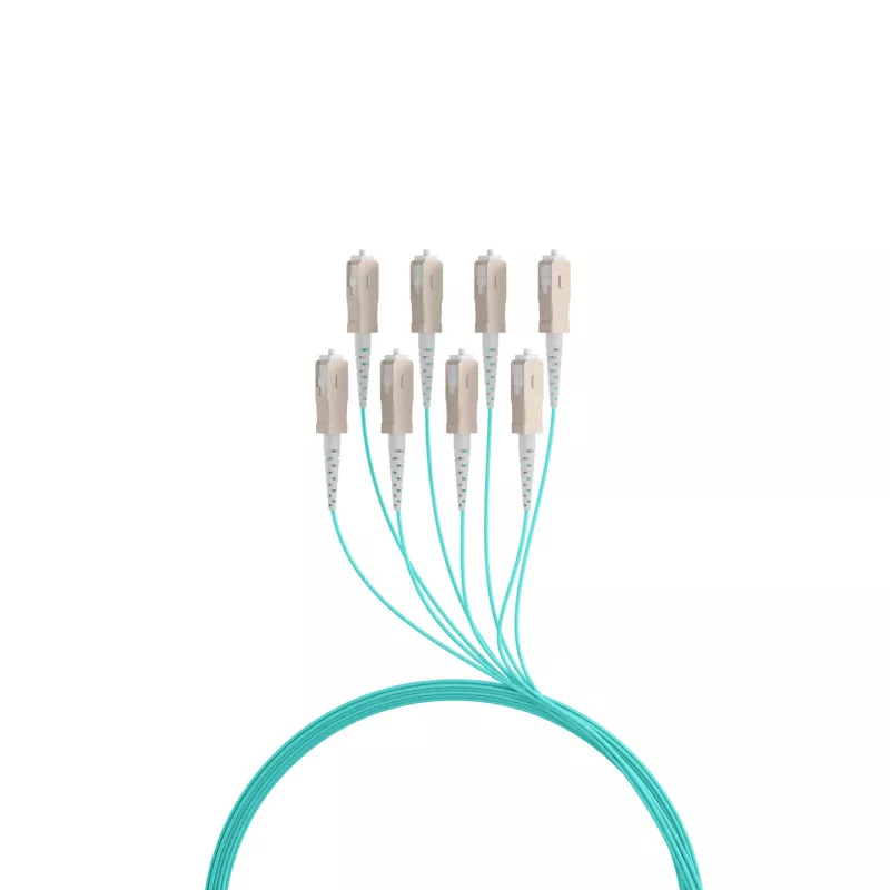EFB Elektronik maģistrālais kabelis U-DQ ZN BH OM3 8G 1x8 SC-SC 30m Dca LSZH - 30 m O8321S30OM3