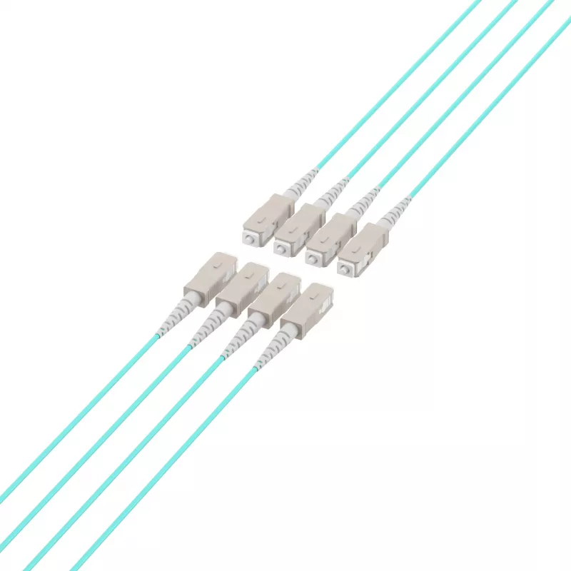 EFB Elektronik maģistrālais kabelis U-DQ ZN BH OM3 8G 1x8 SC-SC 30m Dca LSZH - 30 m O8321S30OM3
