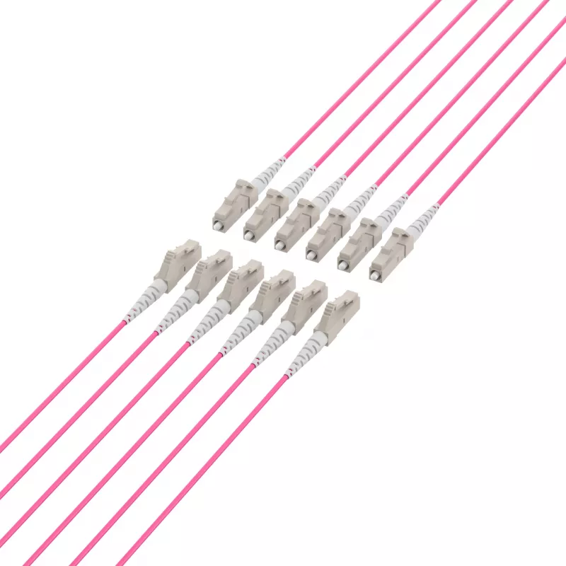 EFB Elektronik maģistrālais kabelis U-DQ ZN BH OM4 12G 1x12 LC-LC 70m Dca LSZH O8342S70OM4