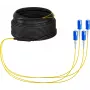 EFB Elektronik Trunkkabel U-DQ ZN BH OS2 4E 1x4 SC-SC 20m Dca LSZH - Optiskais šķiedras kabelis - 20 m O8301S20OS2