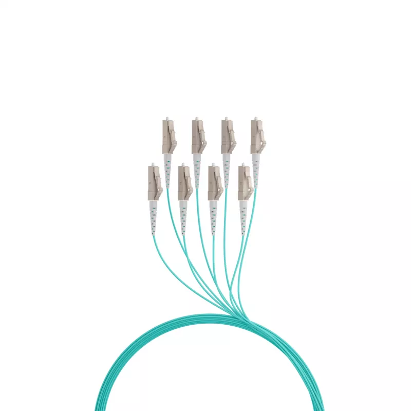 EFB Elektronik maģistrālais kabelis U-DQ ZN BH OM3 8G 1x8 LC-LC 130m Dca LSZH - 130 m O8322S130OM3