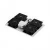 EFB Elektronik PEL-LFD04ET.GR jumta ventilācijas bloks 19 inch skapjiem, 4 ventilatori, 1080 m³/h, pelēks
