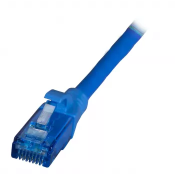 EFB-Elektronik RJ45 tīkla kabelis Cat.6A U/UTP LSZH Premium 500MHz zils 15m K8109BL.15