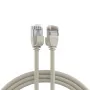 EFB-Elektronik RJ45 tīkla kabelis Cat.6A U/FTP TPE 4mm Ultraflex pelēks 1,5m K5547GR.1,5