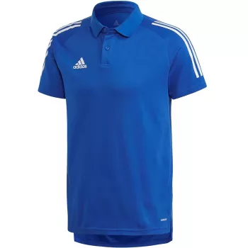 adidas Condivo 20 vīriešu polo krekls Team Royal Blue/White ED9237, izmērs S
