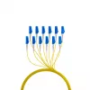 EFB Elektronik maģistrālais kabelis U-DQ ZN BH OS2 12E 1x12 LC-LC 90m Dca LSZH O8342S90OS2