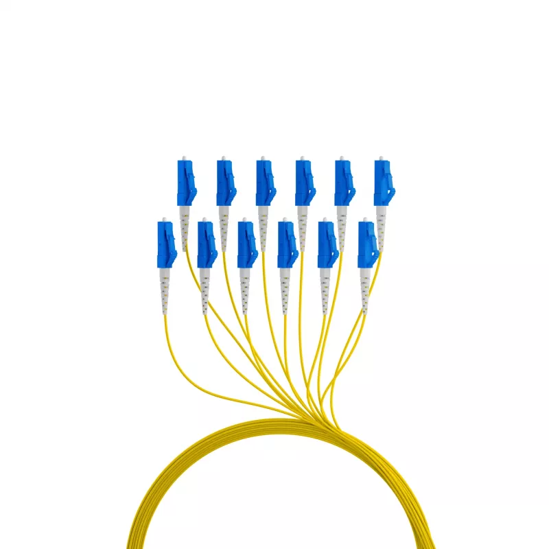 EFB Elektronik maģistrālais kabelis U-DQ ZN BH OS2 12E 1x12 LC-LC 90m Dca LSZH O8342S90OS2