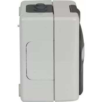 EFB ET-25020 Virsapmetuma mitrumizturīgs tukšs korpuss 2 Keystone moduļiem, IP44, pelēks