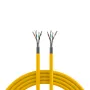 INFRALAN Cat.7A 1250 AWG22 S/FTP 4P CPR Dca 25Gbit/s ready rapšu dzeltenais RAL1021, 100m 999833.100-CPR