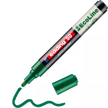 Edding 50 EcoLine lakošanas marķieris zaļš 2-3 mm 4-50-004