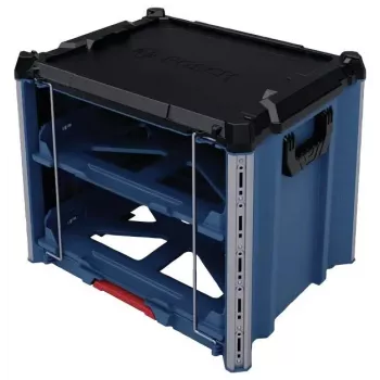 Bosch Professional L-BOXX Contractor Rack 2 1600A037E4 mobilais instrumentu uzglabāšanas statīvs, 559 x 432 x 476 mm, zils/melns