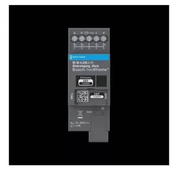 BUSCH-JAEGER KNX binārais ievads 4 kanālu BI-M-4.230.1.11 (2CDG510016R0021)