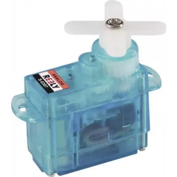 Reely Micro-Servo S-0307 analogais servopiedziņa ar plastmasas zobratiem un JR savienotāju RE-2148501