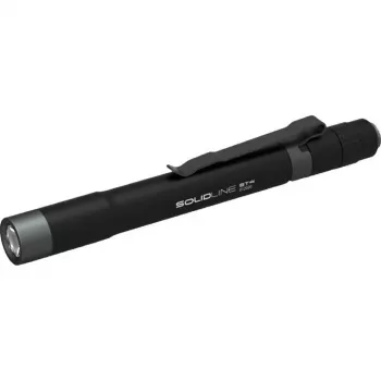 Ledlenser Solidline ST4 kabatas lukturis, melns, blister 502209
