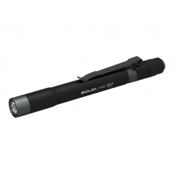 Ledlenser Solidline ST4 kabatas lukturis, melns, blister 502209