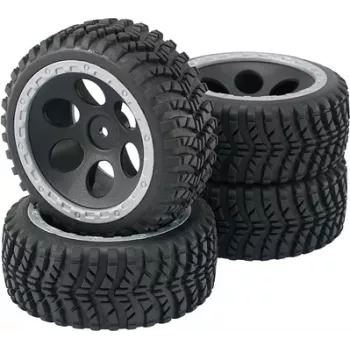 Reely 1:10 Buggy pilnīgi riteņi Fighter Hole Design melni 2 gab. (RE-6549732)