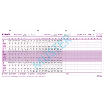BOI BZ-Profile veidlapas, 50 loksnes (9206-00216)