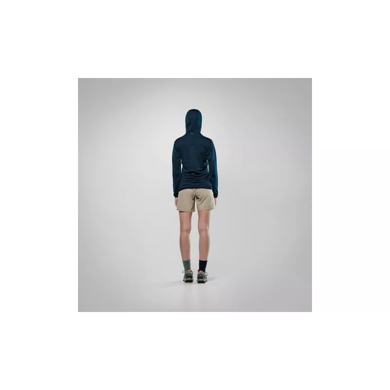 Salewa Puez Altavia PL HD Jacket sieviešu flīsa jaka ar kapuci - Navy Blazer XS
