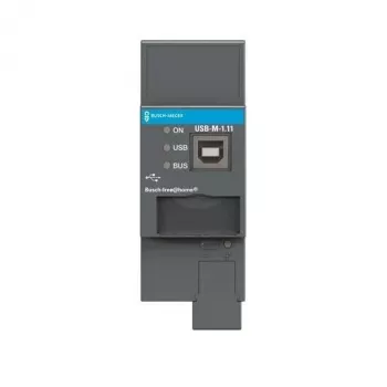 Busch-Jaeger KNX USB saskarne DIN sliedes modulis USB-M-1.11 (2CDG510013R0021)