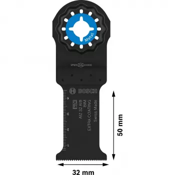 Bosch Professional Starlock AIZ 32 AIB iegremdēšanas zāģa asmens, 32 x 50 mm, bi-metāls 2608669077