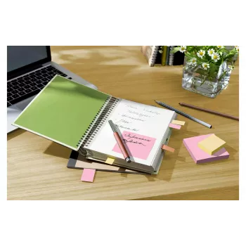 3M Post-it Recycling Notes 655-1RPT-N, 127 x 76 mm, violetas, 100 lapas, 100% pārstrādāts papīrs