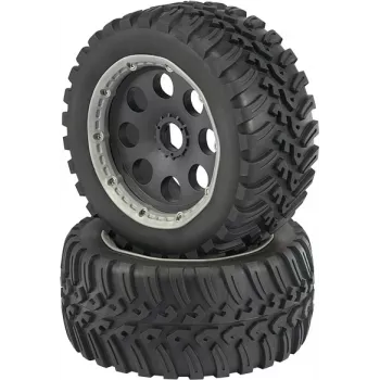 Reely 1:6 Buggy pilnīgs ritenis V-Block 6-spoke melns 1 gab (RE-6478860)