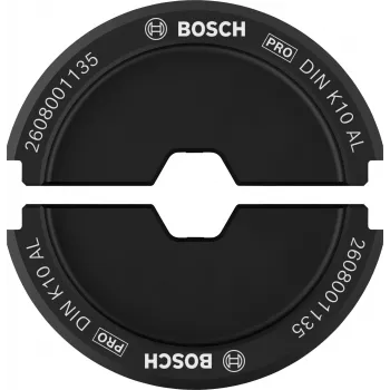 Bosch 2608001135 presēšanas uzgalis cauruļveida kabeļu uzgaļiem un savienotājiem, 16 mm², sešstūra profils