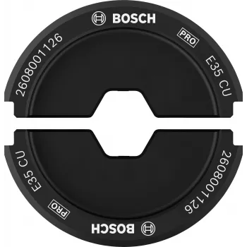 Bosch 2608001126 presēšanas matricu komplekts cauruļveida kabeļu uzgaļiem un savienotājiem 35 mm²