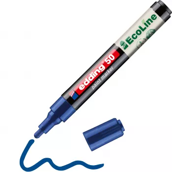 Edding 50 EcoLine krāsas marķieris zils 2-3 mm 4-50-003
